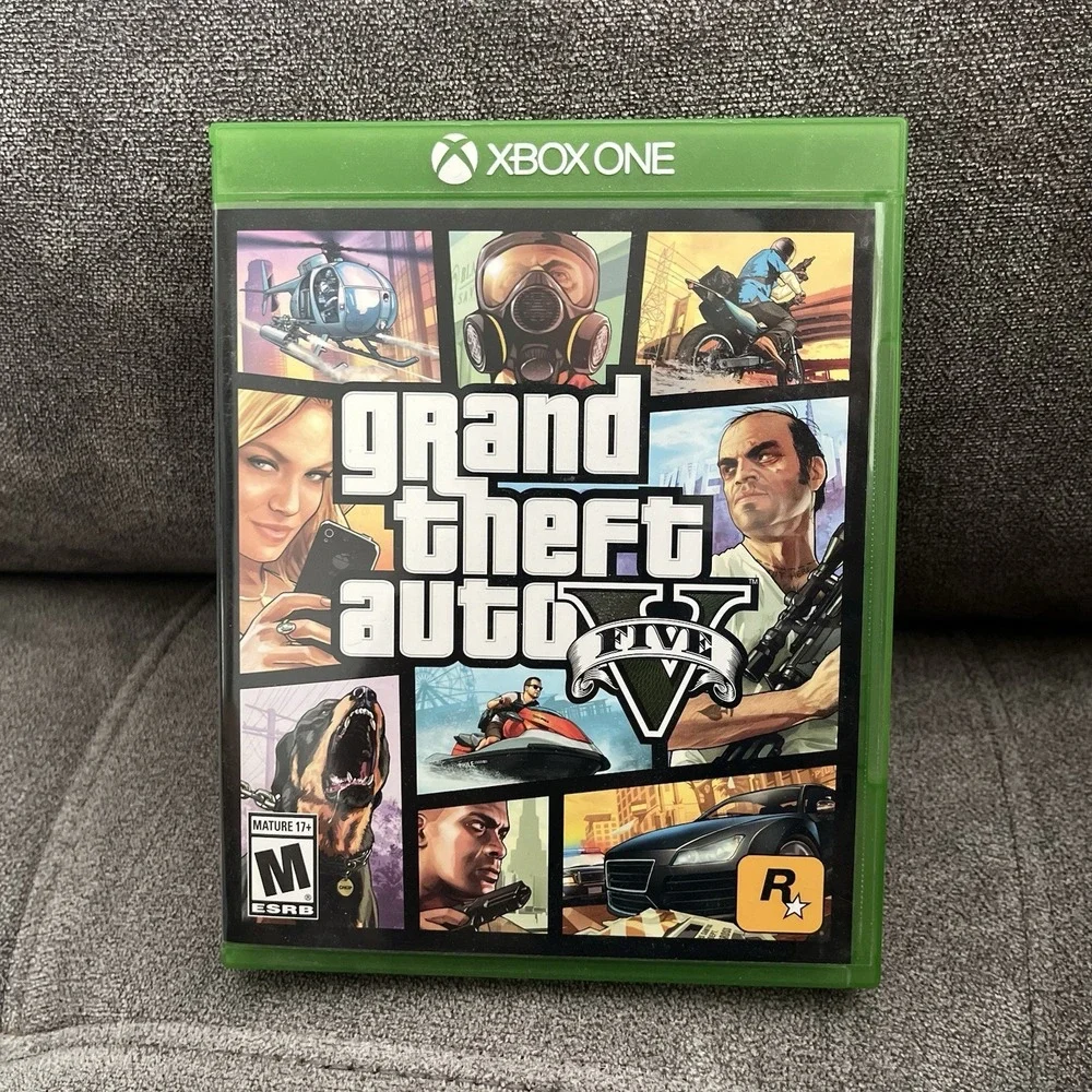 Grand Theft Auto 5 V (Microsoft Xbox One, 2014) Disc Only Tested Working!